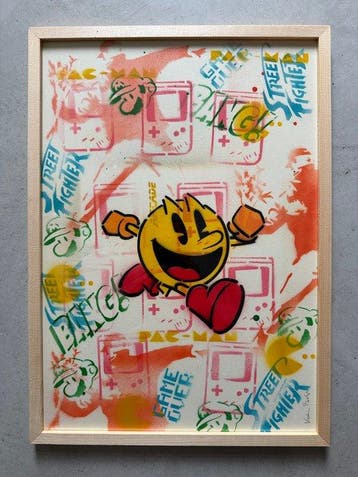 Koen Betjes (1992) - Pac-Man x Banksy x Street / POP