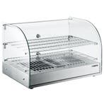 Warmhoudvitrine | YAEL | RVS | 30°C/90°C | Statisch | 2, Verzenden, Nieuw in verpakking