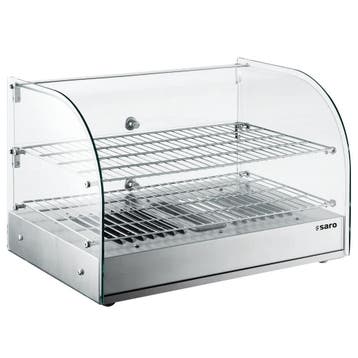 Warmhoudvitrine | YAEL | RVS | 30°C/90°C | Statisch | 2, Verzenden, Nieuw in verpakking