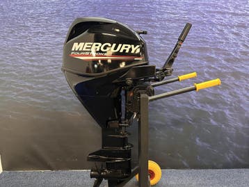 “ Mercury 25 pk buitenboordmotor | Langstaart “, 10 tot 30 pk, Viertaktmotor, Ophalen of Verzenden, Zo goed als nieuw