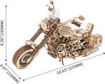 Robotime Motorcycle DIY Miniatuur Knutselen (DIY Modelbouw), Verzenden, Nieuw