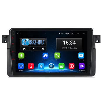 Navigatie radio BMW 3-serie E46, Android, Apple Carplay,..., Nieuw