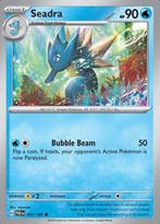 Seadra 031/182 reverse holo Paradox Rift, Hobby en Vrije tijd, Verzamelkaartspellen | Pokémon, Ophalen of Verzenden, Nieuw, Losse kaart
