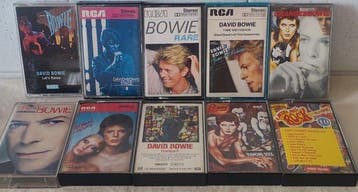 David Bowie - Collection of 10 x tapes - Diverse titels -, Nieuw in verpakking