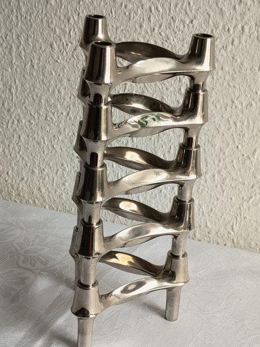 Nagel Konzept - Werner Stoff - Nagel Kerzenhalter –, Antiek en Kunst, Antiek | Meubels | Stoelen en Banken