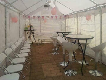 PVC Partytent Nesselande Zevenkamp Ommoord Delft huren, Ophalen, Zo goed als nieuw, Feestartikel, Overige