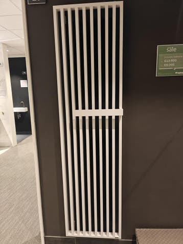 Showmodel designradiator 47x180 met handdoekbeugel - 0005, Doe-het-zelf en Verbouw, Verwarming en Radiatoren, Ophalen, Nieuw, Radiator