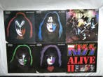 KISS - 6 Albums - 4x Portait LPs plus ALIVE 1 & 2 Double, Nieuw in verpakking