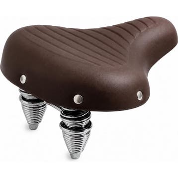 Abi Cruiser fietszadel - extra zacht - bruin - unisex - 2..., Ophalen of Verzenden, Nieuw, Zadel