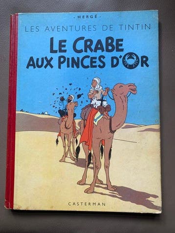 Tintin T9 - Le Crabe aux Pinces dOr - 1 Album - Herdruk -, Boeken, Nieuw