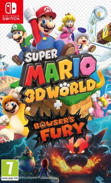 Super Mario 3D World + Bowsers Fury [Nintendo Switch], Ophalen of Verzenden, Zo goed als nieuw