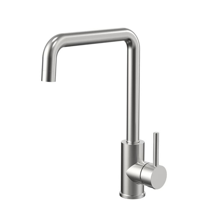 Keukenmengkraan Danilo volledig Rvs met draaibare uitloop, Doe-het-zelf en Verbouw, Sanitair, Verzenden