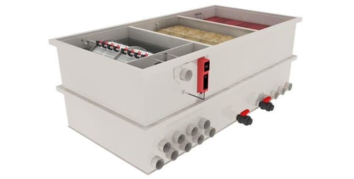 Red label basic combi trommel 100.000 koivijver PLUG&PLAY, Tuin en Terras, Vijver-toebehoren, Vijverfilter, Nieuw, Verzenden