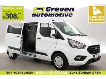 Ford Transit Custom 2.0 TDCI L2H1 | DC | 2800kg Trekgew. |, Euro 6, Wit, Nieuw, Ford
