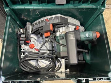 Metabo 18V Accu handcirkelzaag Set KT 18 LTX 66 BL met, Ophalen of Verzenden, Gebruikt