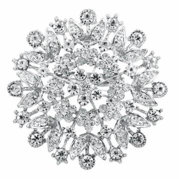 Fako Bijoux - Broche - Ster Bloem - XXL - 71x71mm -, Verzenden, Nieuw