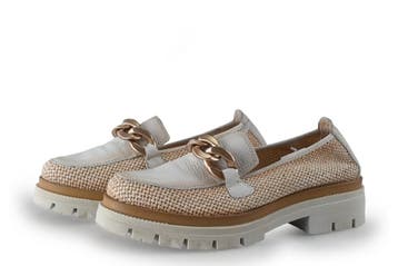 Hispanitas Loafers in maat 38 Wit, Kleding | Dames, Verzenden, Wit, Hispanitas, Overige typen