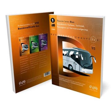 Bus Theorieboek 2025 - Rijbewijs D of D1 - Module 1 - VTO, Verzenden, Gelezen, VTO Vervoer & Logistiek