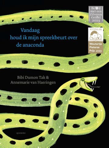 Vandaag houd ik mijn spreekbeurt over de anaconda, Verzenden, Zo goed als nieuw, Bibi Dumon Tak