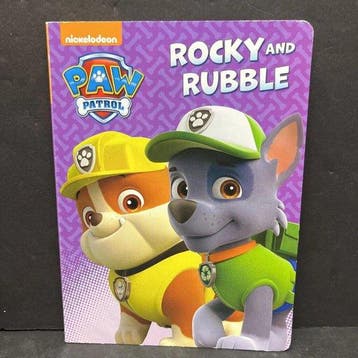 Kartonboek Nickolodeon - Paw Patrol - Rocky en Rubble - boek, Verzenden, Gelezen