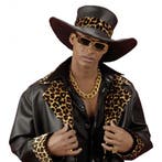 Carnaval verkleed sieraden zware gouden ketting 60 cm - Si.., Verzenden, Nieuw