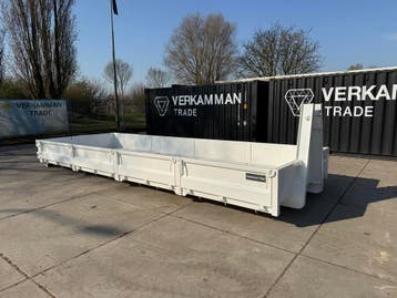 Instapmodel Platte Container met beweegbare zijborden