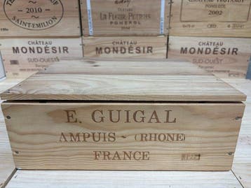 2003 E. Guigal, Trilogie, La Turque, La Landonne & La, Nieuw