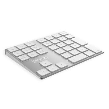Thredo Bluetooth Numeriek Keypad - Zilver Aluminium, Verzenden, Nieuw, Draadloos