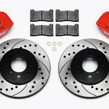 Wilwood DPHA Front Caliper & Rotor Kit Drill Red Honda /, Ophalen of Verzenden, Nieuw