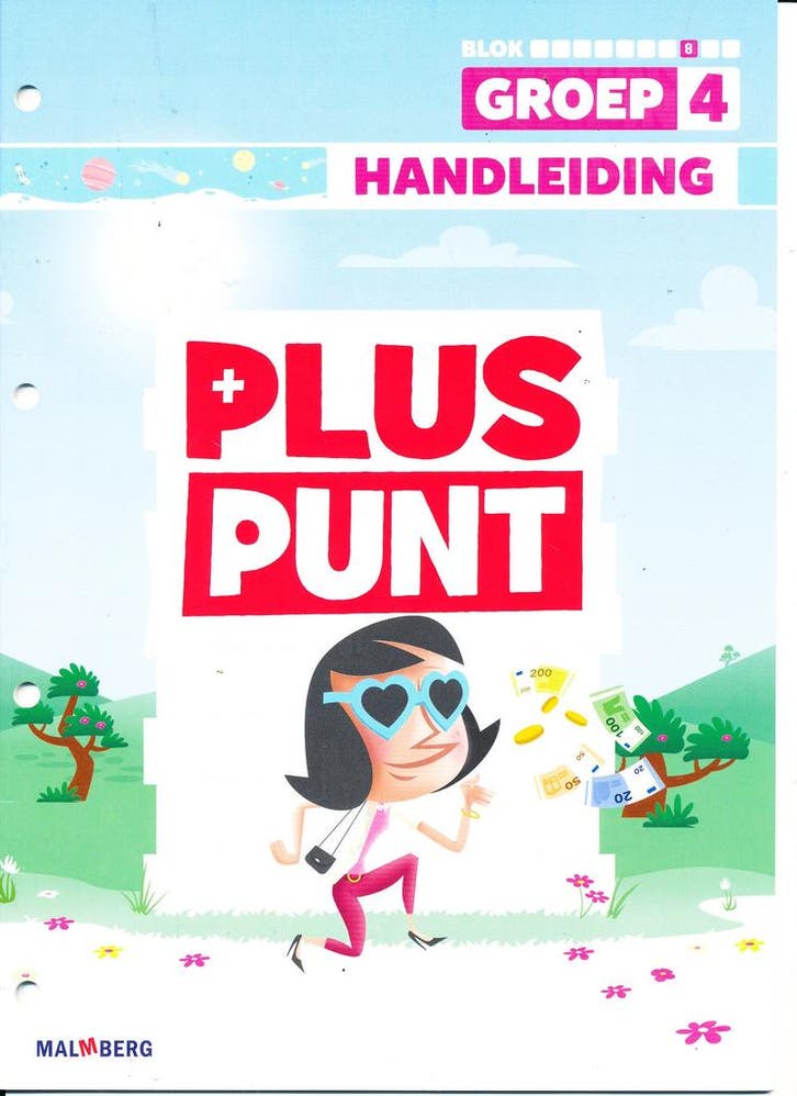 Pluspunt versie 4 Handleiding blok 8 groep 4, Boeken, Schoolboeken, Nieuw, Verzenden