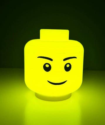 Tafellamp - pla - LEGO-lamp met LED, Nieuw