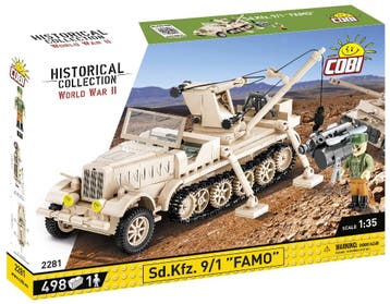 COBI 2281 SD.KFZ.9/1 FAMO (Leger bouwsets, Modelbouwsets), Verzenden, Nieuw