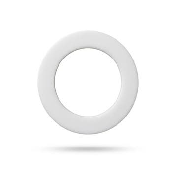 Witte Kunststof Sluitplaat voor Bierspiraal 5/8 x 35-3 mm, Ophalen of Verzenden
