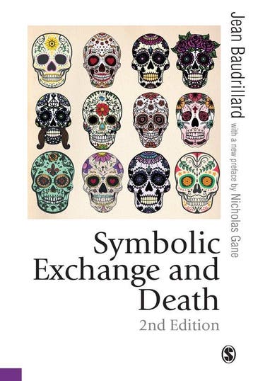 9781473907591 Symbolic Exchange and Death, Verzenden, Nieuw, Baudrillard