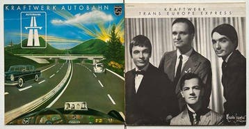 Kraftwerk - Autobahn; Trans-Europe Express - LP albums, Cd's en Dvd's, Nieuw in verpakking