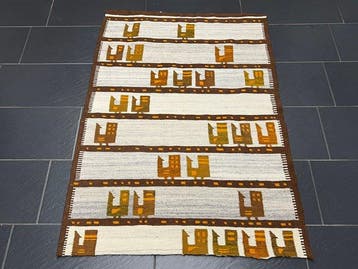 Berber Kelim - Vloerkleed - 145 cm - 105 cm, Nieuw