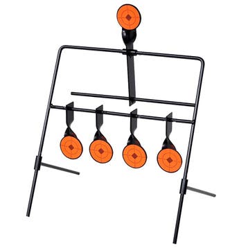 vidaXL Schietschijf spinner met 4+1 targets, Verzenden, Nieuw