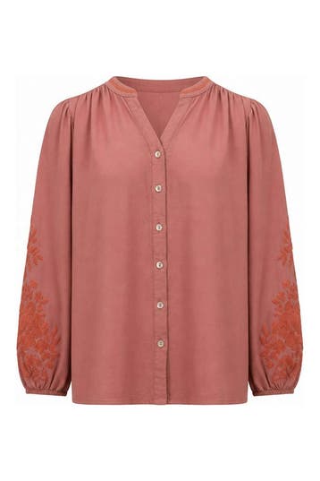 Rue Mazarine Blouse in maat M Roze, Kleding | Dames, Truien en Vesten, Rue Mazarine, Verzenden, Zo goed als nieuw, Overige kleuren