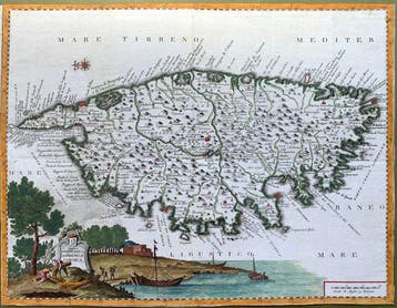 Frankrijk - Korsika; Thomas Salmon - Carta geografica del, Nieuw