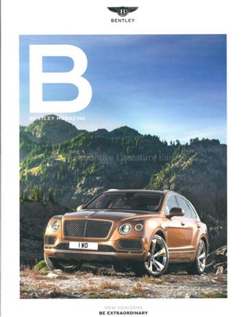 2015 BENTLEY MAGAZINE AUTUMN 54, Nieuw, Author