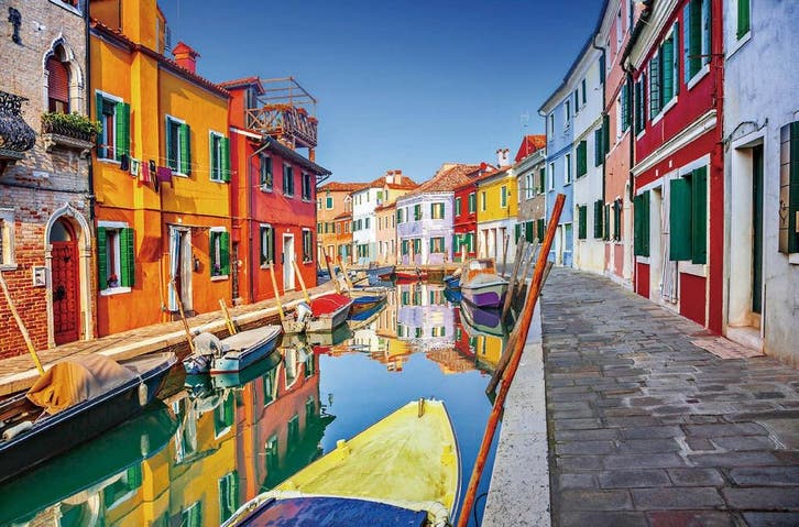 JigSaw Venetië huis - Venice house 1000 Stukjes Puzzel 50.., Hobby en Vrije tijd, Denksport en Puzzels, Nieuw, Verzenden