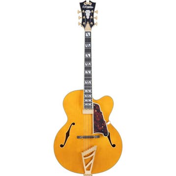 (B-Stock) DAngelico Excel EXL1 Amber semi-akoestische, Verzenden, Nieuw