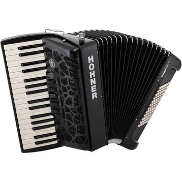 HOHNER A166103 Bravo III 72 Accordeon Night Black – 34, Muziek en Instrumenten, Accordeons, Ophalen of Verzenden, Nieuw, Hohner
