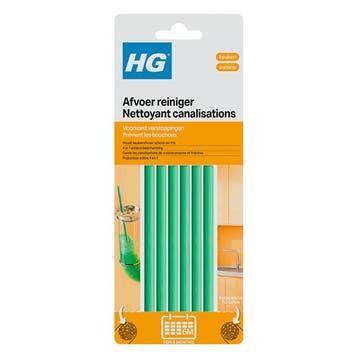 HG afvoerreiniger | 6 stuks (Biologisch, Voor de keuken), Verzenden
