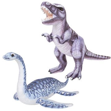 Nature Plush planet dino knuffel set - pluche - 30 cm, Kinderen en Baby's, Speelgoed | Knuffels en Pluche, Verzenden, Nieuw