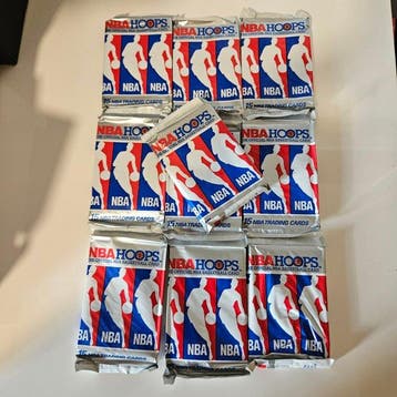 1990/91 NBA Hoops Michael Jordan, Magic Johnson, ..., Nieuw