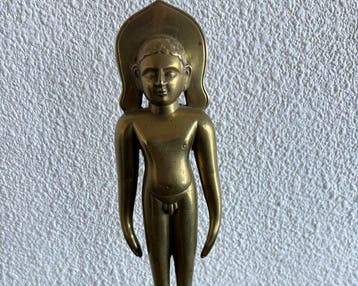 God Mahavira - Brons - India - 18e eeuw - 19e eeuw