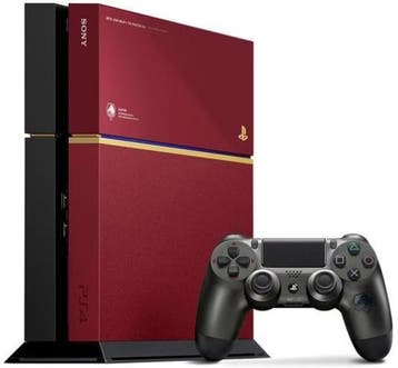 PlayStation 4 (Black) 500GB Limited Edition Metal Gear Ph..., Verzenden, Gebruikt