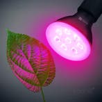 Kobi LED Grow Bulb Planty-B 7W E27 1200K Zwart - Kweeklam..., Ophalen of Verzenden, Nieuw