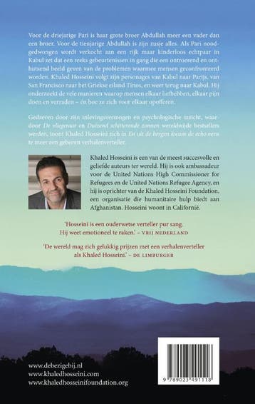 En uit de bergen kwam de echo 9789023491118 Khaled Hosseini, Verzenden, Gelezen, Khaled Hosseini